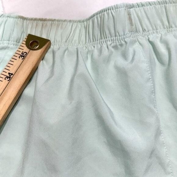New Balance Womens Athletic Running Shorts Mint Green - Picture 8 of 8
